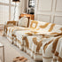 Chenille Abstract Soft Thick Reversible Oversized Couch Cover Blanket, Blanket on Sofa and The Couch