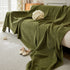 Herringbone Oversized Chenille Couch Throw Cover Sofa Slipcovers Couch Covers for Sectional Couches