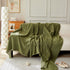 Herringbone Oversized Chenille Couch Throw Cover Sofa Slipcovers Couch Covers for Sectional Couches