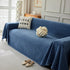 Herringbone Oversized Chenille Couch Throw Cover Sofa Slipcovers Couch Covers for Sectional Couches