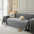 Herringbone Oversized Chenille Couch Throw Cover Sofa Slipcovers Couch Covers for Sectional Couches
