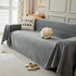 Herringbone Oversized Chenille Couch Throw Cover Sofa Slipcovers Couch Covers for Sectional Couches