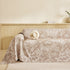 Tropical Botanical Leaf Texture Furniture Protector Blanket Soft Breathable Sofa Cover