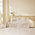 Tropical Botanical Leaf Texture Furniture Protector Blanket Soft Breathable Sofa Cover