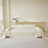 Soft Breathable Sofa Cover Blanket,Botanical Embossed Furniture Protector Throw Cover