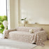 Soft Breathable Sofa Cover Blanket,Botanical Embossed Furniture Protector Throw Cover