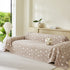 Soft Breathable Sofa Cover Blanket,Botanical Embossed Furniture Protector Throw Cover
