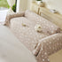 Soft Breathable Sofa Cover Blanket,Botanical Embossed Furniture Protector Throw Cover