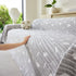 Soft Breathable Sofa Cover Blanket,Botanical Embossed Furniture Protector Throw Cover