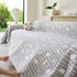 Soft Breathable Sofa Cover Blanket,Botanical Embossed Furniture Protector Throw Cover