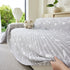 Soft Breathable Sofa Cover Blanket,Botanical Embossed Furniture Protector Throw Cover