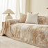 Soft Chenille Sofa Cover, Textured Abstract Couch Protector Cover with Vintage Pattern