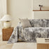 Soft Chenille Sofa Cover, Textured Abstract Couch Protector Cover with Vintage Pattern
