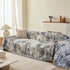 Soft Chenille Sofa Cover, Textured Abstract Couch Protector Cover with Vintage Pattern