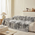 Soft Chenille Sofa Cover, Textured Abstract Couch Protector Cover with Vintage Pattern