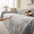 Soft Chenille Sofa Cover, Textured Abstract Couch Protector Cover with Vintage Pattern