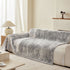 Soft Chenille Sofa Cover, Textured Abstract Couch Protector Cover with Vintage Pattern