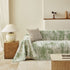 Soft Chenille Sofa Cover, Textured Abstract Couch Protector Cover with Vintage Pattern