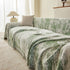Soft Chenille Sofa Cover, Textured Abstract Couch Protector Cover with Vintage Pattern