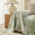 Soft Chenille Sofa Cover, Textured Abstract Couch Protector Cover with Vintage Pattern