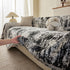 Soft Chenille Sofa Cover, Textured Abstract Couch Protector Cover with Vintage Pattern