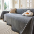 Soft Jacquard Sofa Cover for Dogs, Boho Chenille Sofa Slipcover for Pets Washable