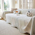 Soft Jacquard Sofa Cover for Dogs, Boho Chenille Sofa Slipcover for Pets Washable