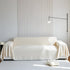 Chenille Thickened Solid Couch Blanket Throws, Reversible Couch Covers for Sectional Couches
