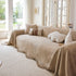 Soft Jacquard Sofa Cover for Dogs, Boho Chenille Sofa Slipcover for Pets Washable