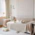 Chenille Thickened Solid Couch Blanket Throws, Reversible Couch Covers for Sectional Couches