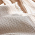 Chenille Thickened Solid Couch Blanket Throws, Reversible Couch Covers for Sectional Couches