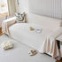 Textured Chenille Sofa Cover Throw, Soft Washable Couch Blanket Protector for Pets