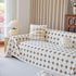 Geometric Jacquard Plush Warm Sofa Couch Cover Coral Fleece Throw Blanket for Couch