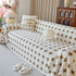 Geometric Jacquard Plush Warm Sofa Couch Cover Coral Fleece Throw Blanket for Couch