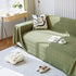 Textured Chenille Sofa Cover Throw, Soft Washable Couch Blanket Protector for Pets