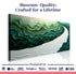 Green Rivers Abstract Wall Art III