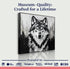 3D Wolf Wall Art IV