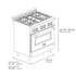 ZLINE 30" Bundle Range RA-WM-30 & Range Hood KB-30, 2KP-RAWMRH30