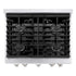 ZLINE 30"Gas Range, Convection Gas Oven , DuraSnow® White Matte, SGRS-WM-30