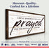 I Still Remember The Days I Prayed Faith Sign II