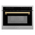 ZLINE 24” Convection Microwave, Stainless Steel, Gold MWOZ-24-SS-G