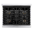 ZLINE 48" Paramount Gas Rangetop DuraSnow® Stainless Steel Champagne Bronze SRTSZ-48-CB
