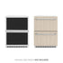 ZLINE 24" Touchstone 168 Can Outdoor-Rated Dual Refrigerator Drawer, Panel Ready, RDSPO-24