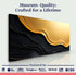 Black And Gold Minimalist Abstract V