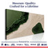 Green Rivers Abstract Wall Art XII