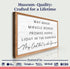 My God Way Maker Miracle Worker Faith Sign