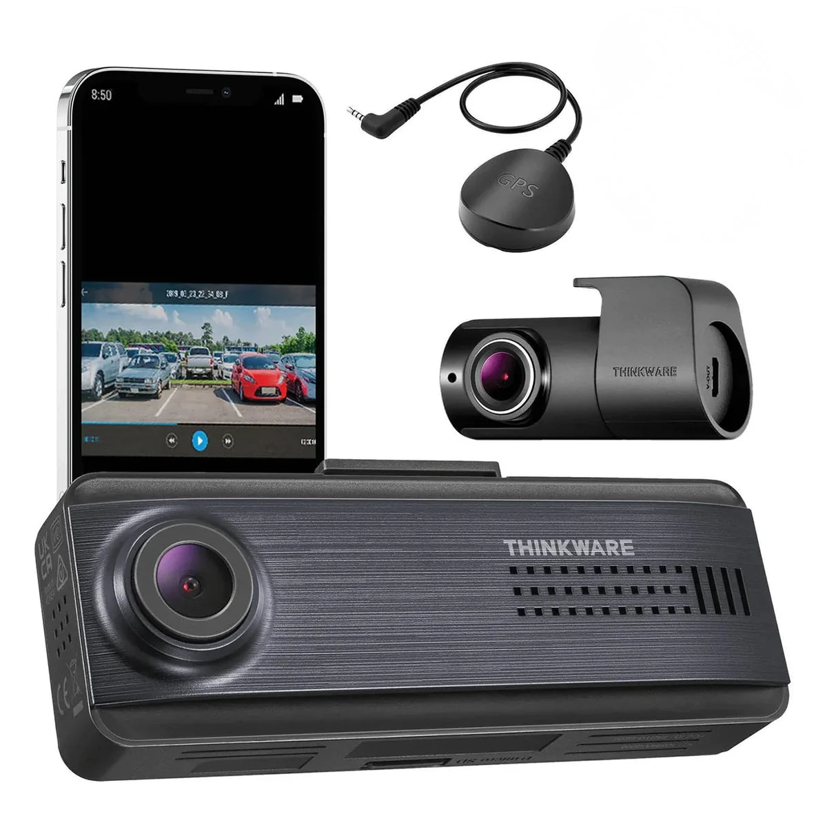 Thinkware Q200 2-Channel 2K QHD Dash Cam