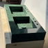 Handcrafted Verde Guatemala Marble Custom Double Sink (Ns-105)
