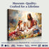 Jesus With Children Faith Wall Art IX