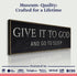 Give It To God And Go To Sleep Bedroom Sign